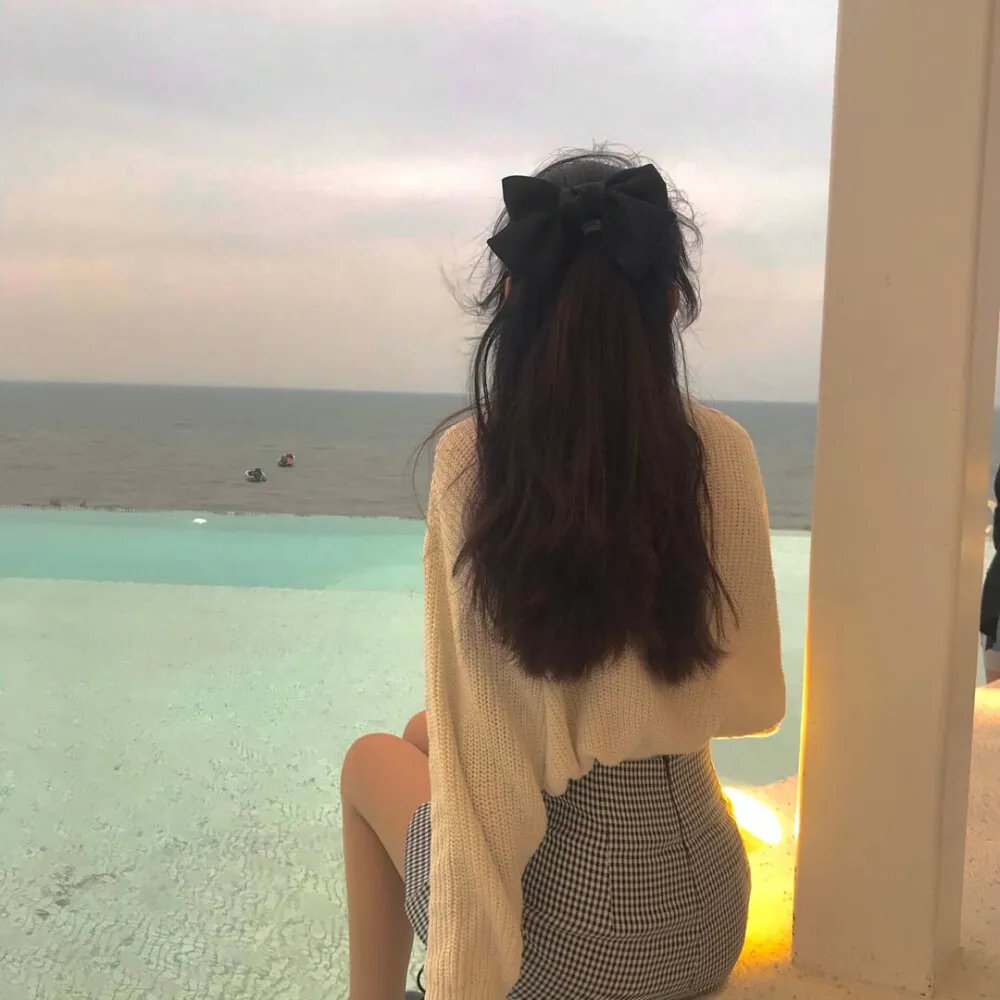 港口的灯光